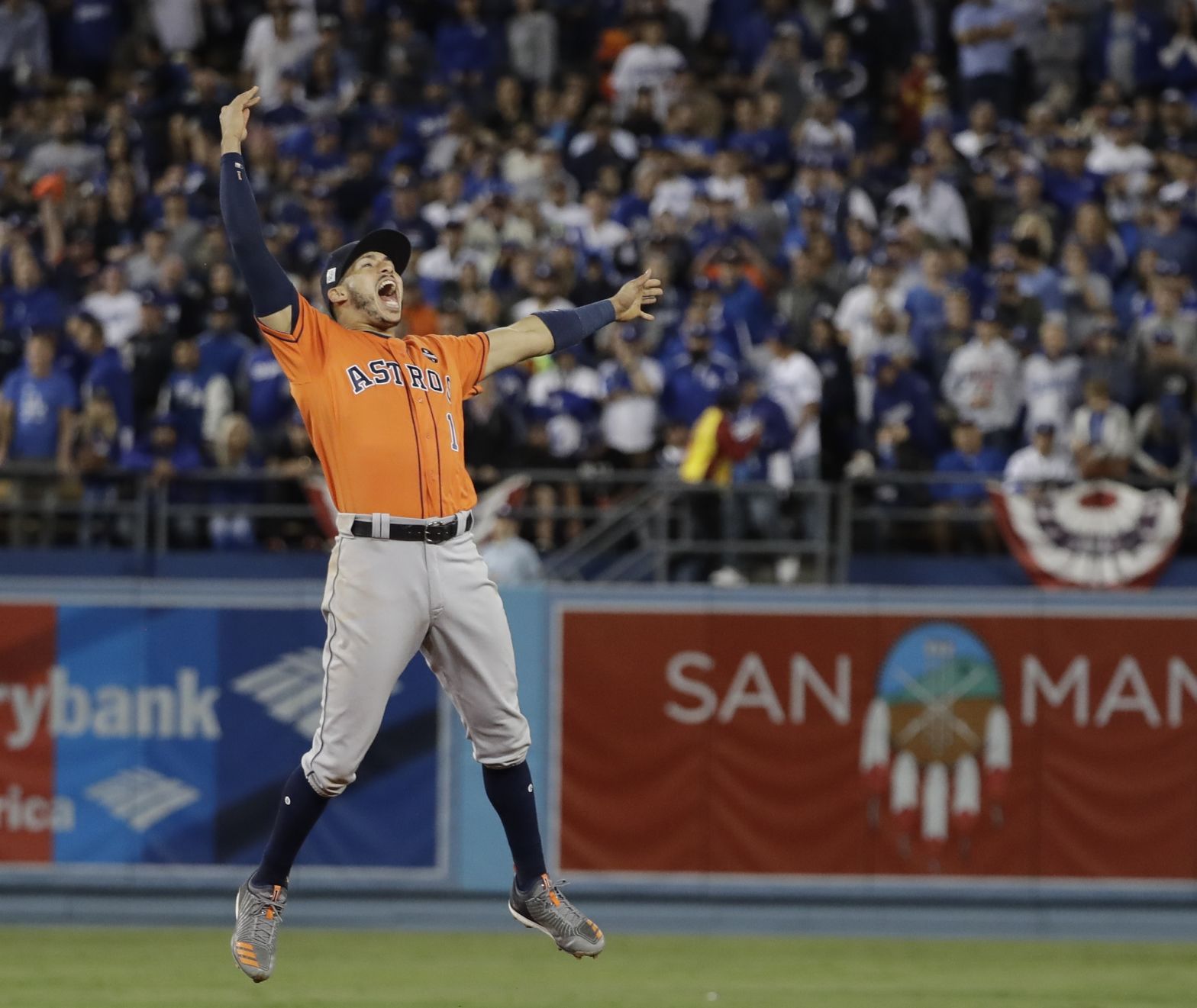 APTOPIX World Series Astros Dodgers Baseball